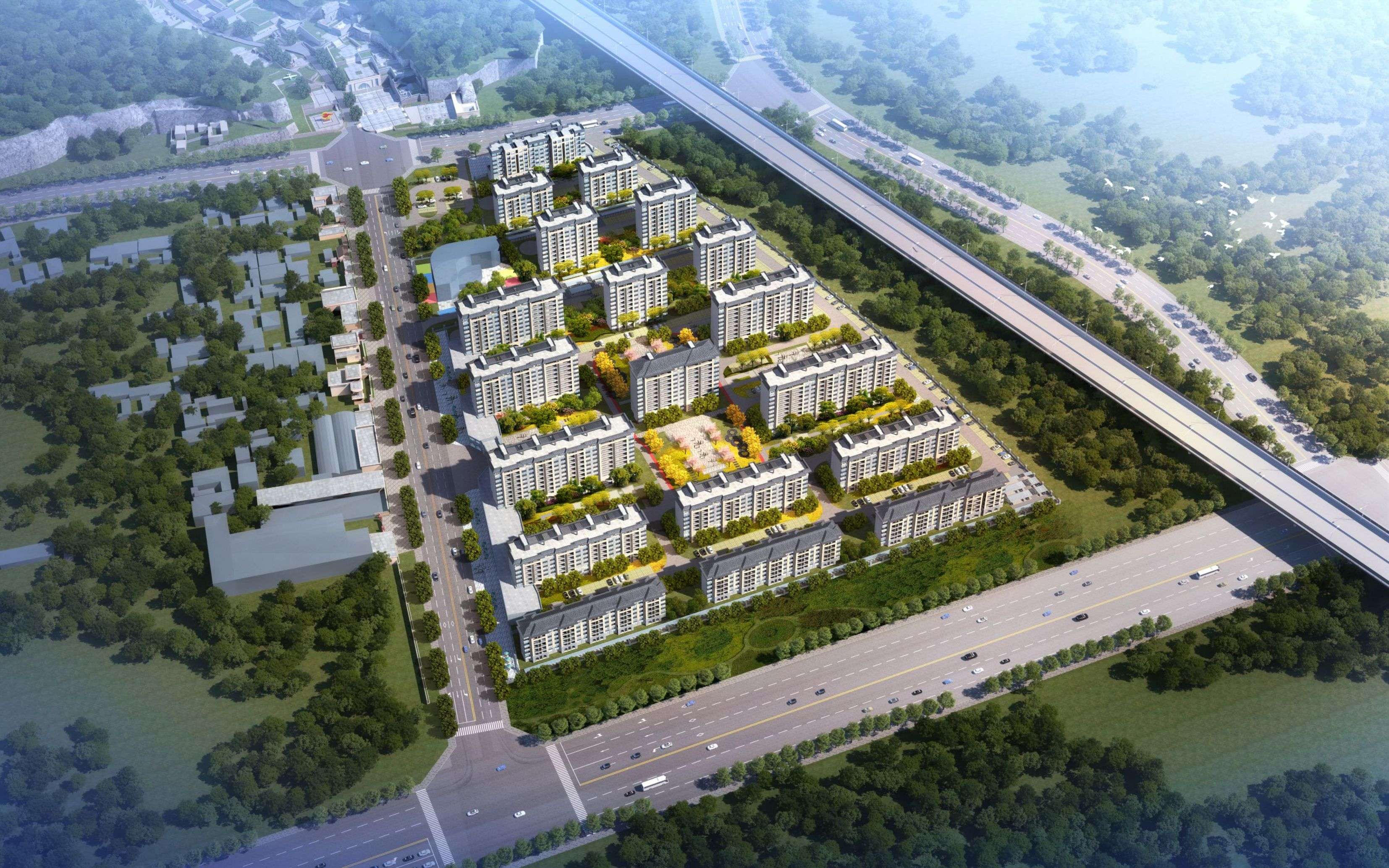 鞏義市河洛鎮(zhèn)災(zāi)后重建集中安置區(qū)(香玉社區(qū)）